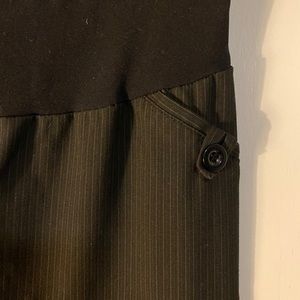 Petite Medium Motherhood Maternity Dress Pants